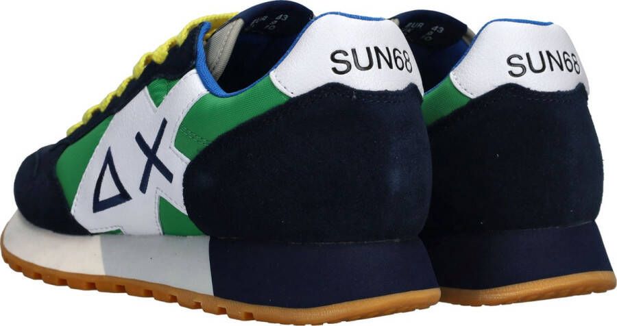 Sun68 Jaki Tricolors Sneaker Mannen Groen blauw - Foto 5