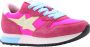 Sun68 Ally Solid Nylon Sneakers in Paars Multicolor Dames - Thumbnail 4