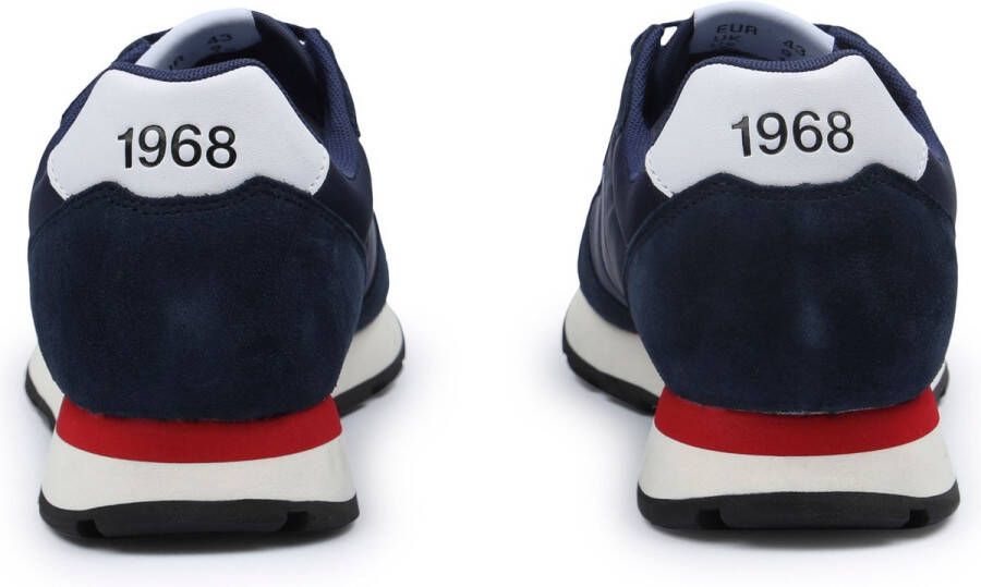 Sun68 Sneaker Donkerblauw Heren