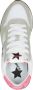 Sun68 Stargirl Glitter Lage sneakers Dames Wit - Thumbnail 12