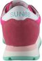 Sun68 Sun 68 Ally Solid Nylon dames sneaker Fuchsia - Thumbnail 7