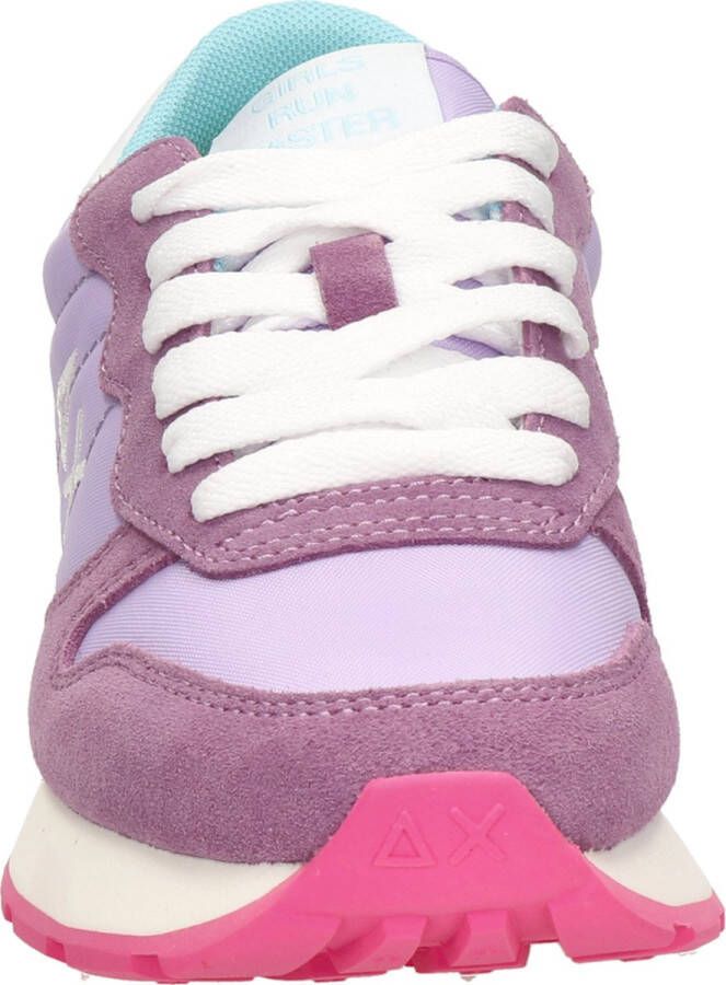 Sun68 Sun 68 Ally Solid Nylon dames sneaker Lila