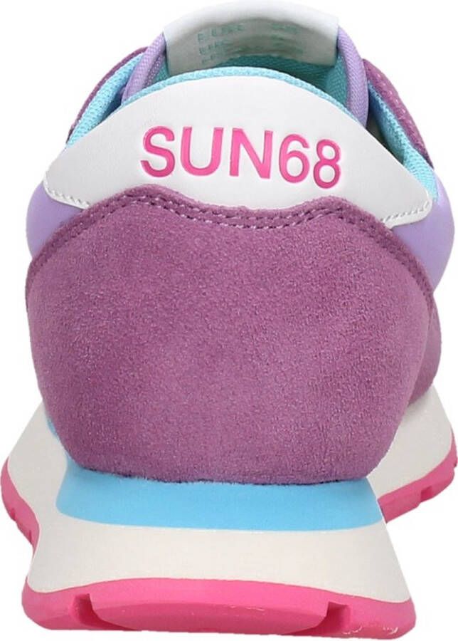 Sun68 Sun 68 Ally Solid Nylon dames sneaker Lila