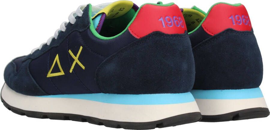 Sun68 Tom For Peace Lage sneakers Heren Blauw