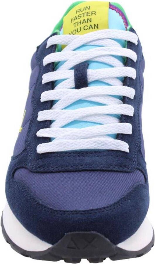 Sun68 Tom For Peace Lage sneakers Heren Blauw