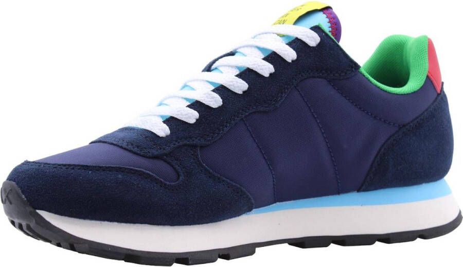 Sun68 Tom For Peace Lage sneakers Heren Blauw