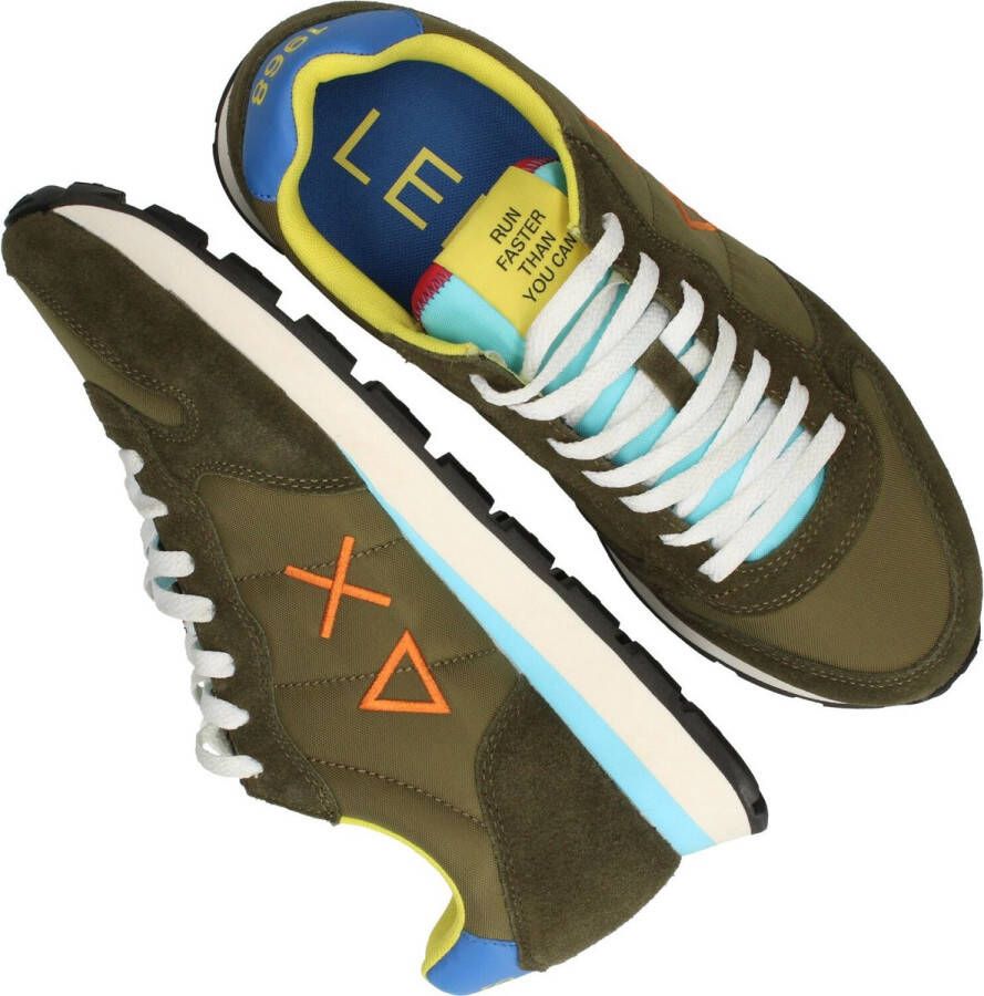Sun 68 SUN68 Tom For Peace Sneaker Mannen Groen blauw - Foto 4