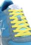 Sun68 Blauwe Solid Nylon Sneaker met Extra Veters Multicolor Heren - Thumbnail 7