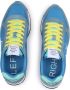 Sun68 Blauwe Solid Nylon Sneaker met Extra Veters Multicolor Heren - Thumbnail 9