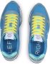 Sun68 Blauwe Solid Nylon Sneaker met Extra Veters Multicolor Heren - Thumbnail 9