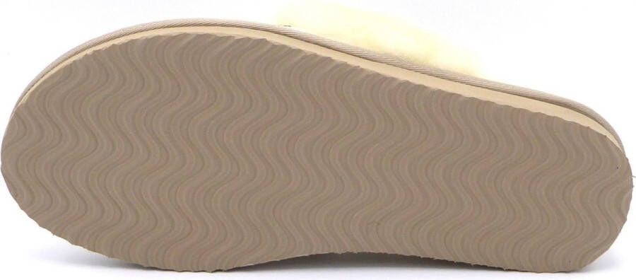 Super Cracks Home Dames Pantoffel Muil 36260-023A Beige