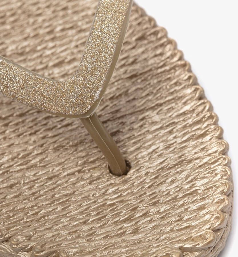 Super Cracks Teenslippers in goud voor Dames 705701–92 - Foto 5