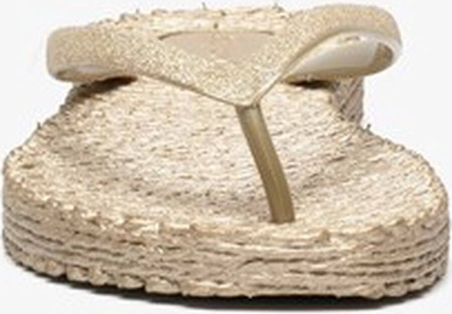 Super Cracks Teenslippers in goud voor Dames 705701–92 - Foto 6