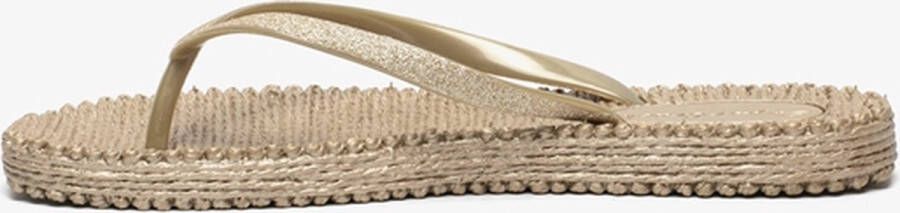 Super Cracks Teenslippers in goud voor Dames 705701–92 - Foto 7