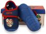 Super Mario Jongens Pantoffel Blauw - Thumbnail 2