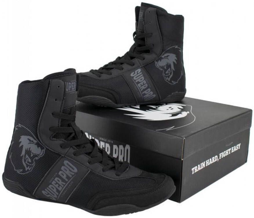 Super Pro Combat Gear Speed 78 Boksschoenen Zwart - Foto 6