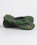 Superdry Scuba Infil Flip Flop Heren Slippers Olive Black - Thumbnail 7