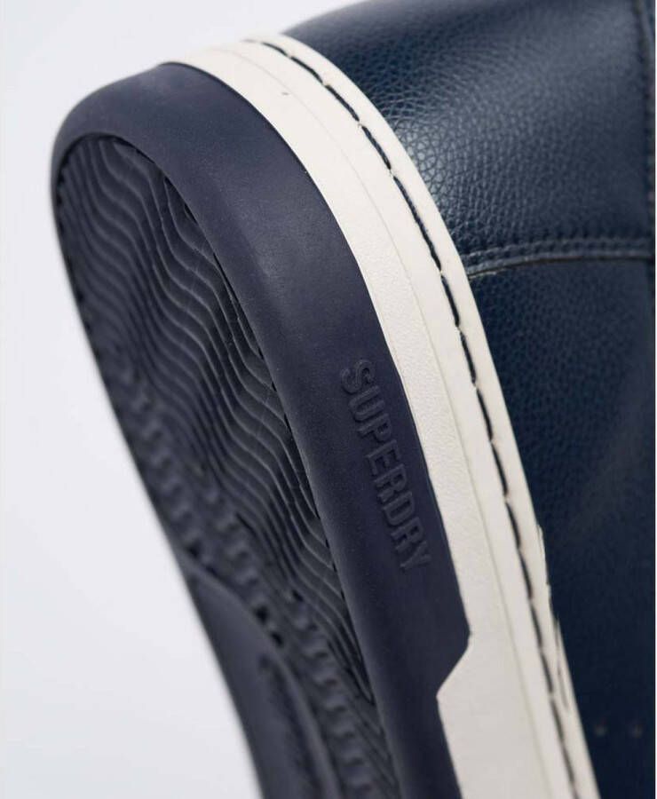 Superdry Vegan Basker Sport High Sneakers Heren Deep Navy - Foto 2