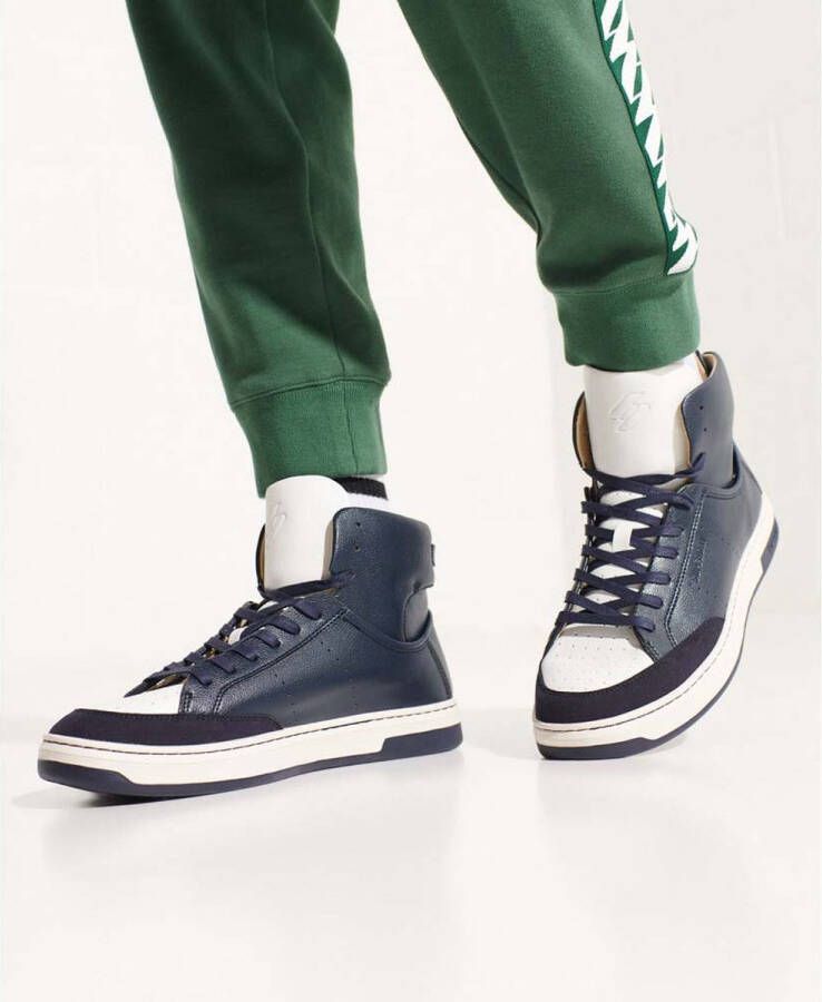 Superdry Vegan Basker Sport High Sneakers Heren Deep Navy - Foto 5