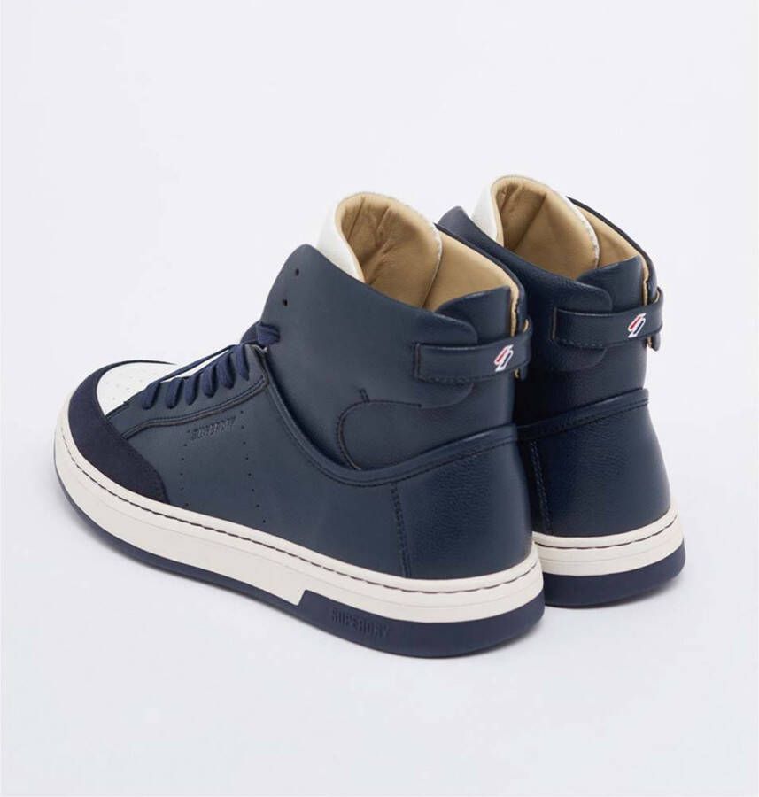 Superdry Vegan Basker Sport High Sneakers Heren Deep Navy - Foto 7