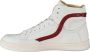 Superdry VEGAN BASKET OV HIGH TRAINER White Oxblood (MF110078A 4ML) - Thumbnail 3