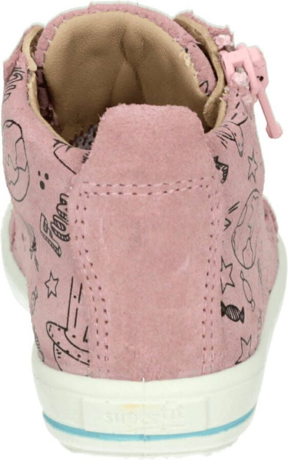 Superfit 362~~~~~~~~~~~~~~~~~~~~~~~~~~~ MeisjesHalf-hoogKindersneakers Roze - Foto 4
