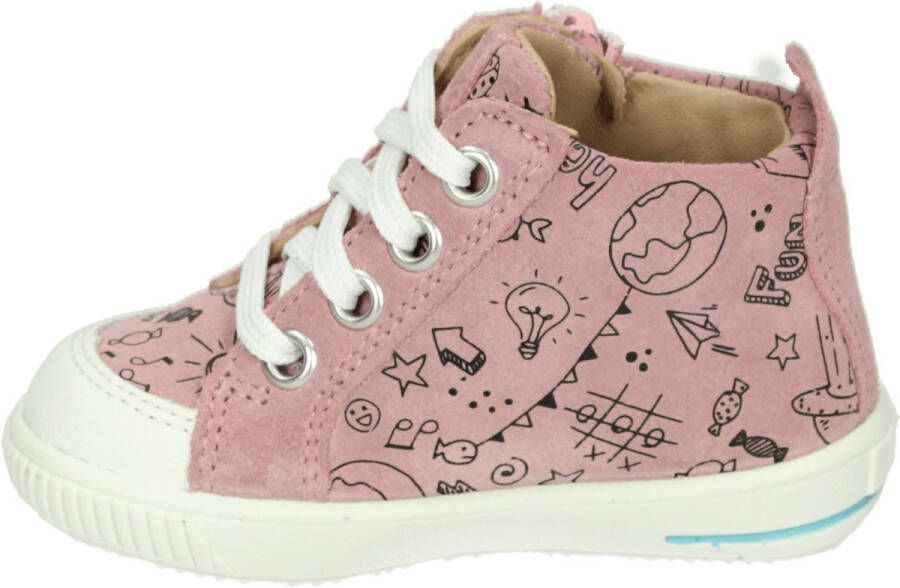Superfit 362~~~~~~~~~~~~~~~~~~~~~~~~~~~ MeisjesHalf-hoogKindersneakers Roze - Foto 6