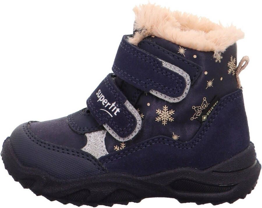 Superfit Blauwe Bottine Sterretjes