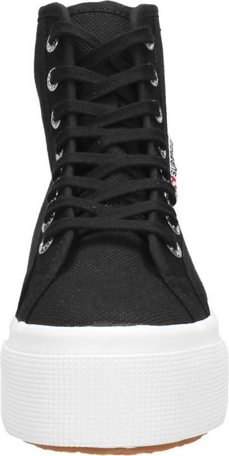 Superga 2708 Hi-Top Veterschoenen Hoog zwart