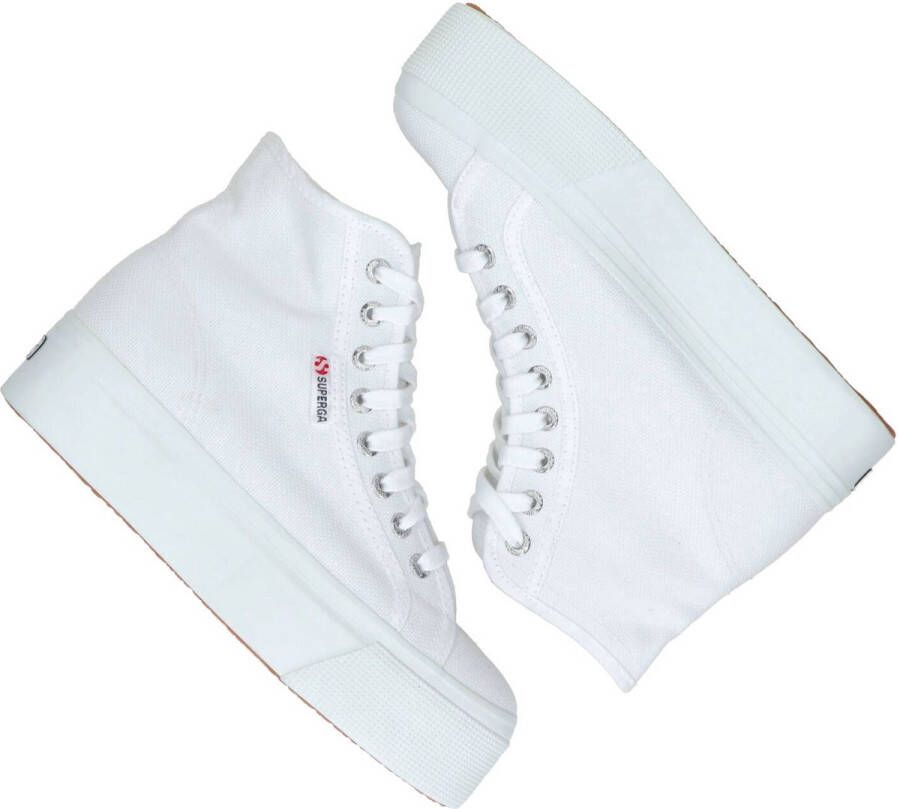 Superga 2708 High Top Hoge sneakers Dames Wit