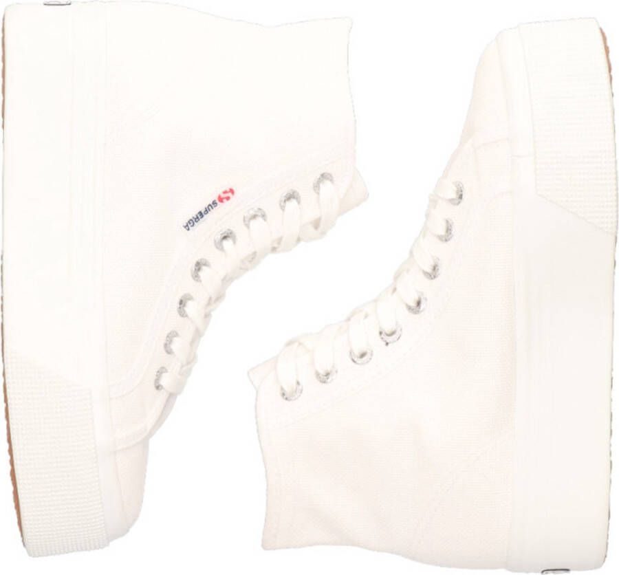 Superga 2708 High Top Hoge sneakers Dames Wit