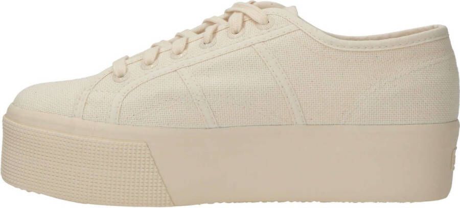 Superga 2790 Cotw Line Up And Down Lage sneakers Dames Beige - Foto 7