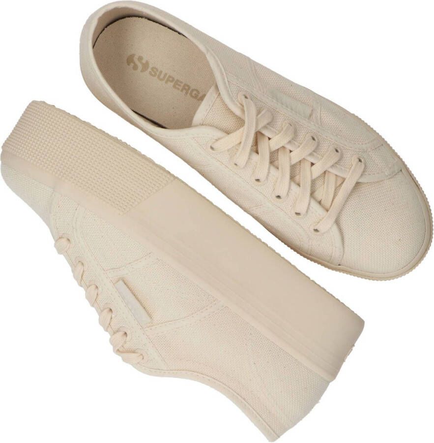 Superga 2790 Cotw Line Up And Down Lage sneakers Dames Beige - Foto 8
