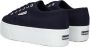 Superga 2790 Cotw Line Up And Down Lage sneakers Dames Blauw - Thumbnail 6