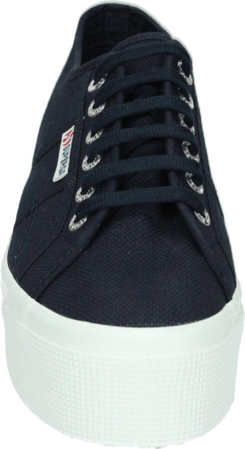 Superga 2790 Cotw Line Up And Down Lage sneakers Dames Blauw