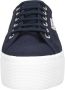 Superga 2790 Cotw Line Up And Down Lage sneakers Dames Blauw - Thumbnail 11