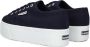 Superga 2790 Cotw Line Up And Down Lage sneakers Dames Blauw - Thumbnail 4