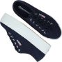 Superga 2790 Cotw Line Up And Down Lage sneakers Dames Blauw - Thumbnail 14