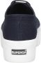 Superga 2790 Cotw Line Up And Down Lage sneakers Dames Blauw - Thumbnail 7