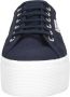 Superga 2790 Cotw Line Up And Down Lage sneakers Dames Blauw - Thumbnail 9