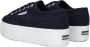 Superga 2790 Cotw Line Up And Down Lage sneakers Dames Blauw - Thumbnail 12