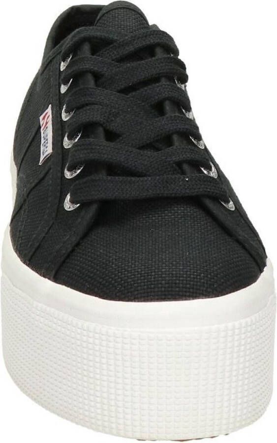 Superga 2790 Cotw Line Up And Down Lage sneakers Dames Zwart