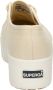 Superga 2790 dames platform sneaker Beige - Thumbnail 9