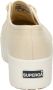 Superga 2790 dames platform sneaker Beige - Thumbnail 8