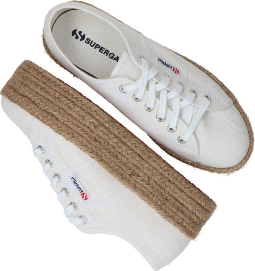 Superga 2790 Rope Lage sneakers Dames Wit