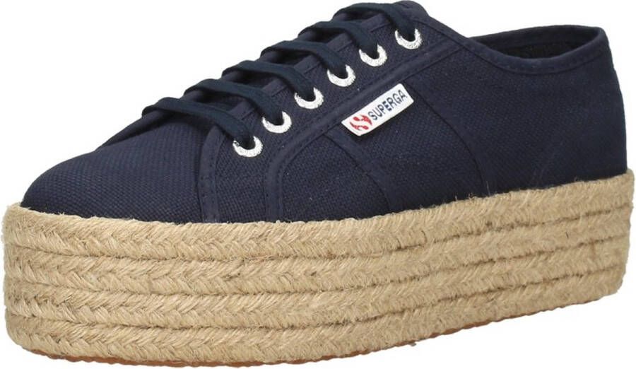 Superga 2790 Rope Veterschoenen Laag blauw