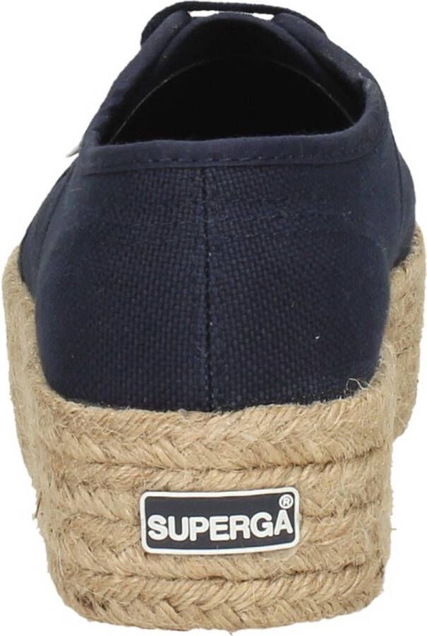 Superga 2790 Rope Veterschoenen Laag blauw