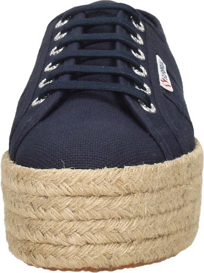 Superga 2790 Rope Veterschoenen Laag blauw