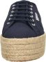 Superga 2790 Rope Veterschoenen Laag blauw - Thumbnail 9