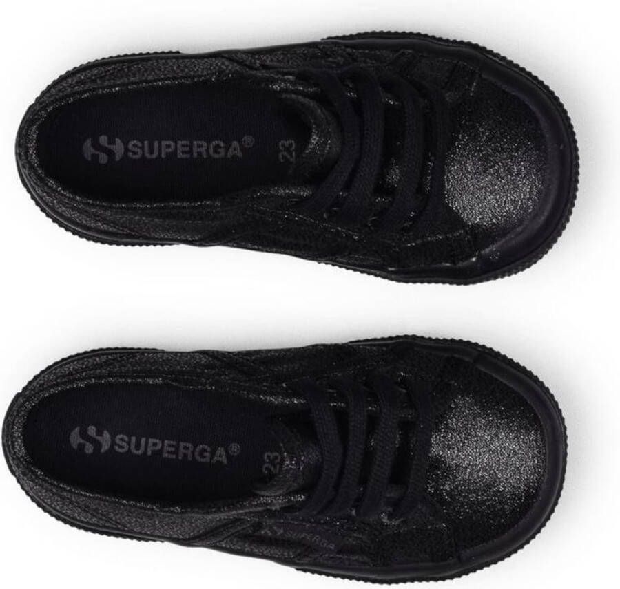 Superga Meisjes Sneakers Lamej Total Black Zwart